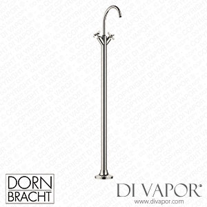 Dornbracht Vaia Single-Hole Basin Mixer with Stand Pipe without Pop-Up Waste - Platinum 22 585 809-08 Spare Parts