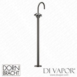 Dornbracht Tara Single-Hole Basin Mixer with Stand Pipe without Pop-Up Waste - Brushed Dark Platinum 22 585 892-99 Spare Parts