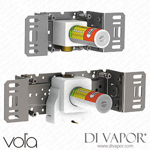 Vola One-Handle Build-In Mixer for High Flow, Including Separate Outlet Socket, 200M (2200) Spare Parts
