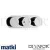 Matki Swadling 2210R Absolute Round Dual Outlet Exposed Shower Valve Spare Parts
