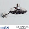 Matki Absolute Dual Outlet Thermostatic Shower Mixer Easy Clean Shower Rose Slide Rail Kit Spare Par