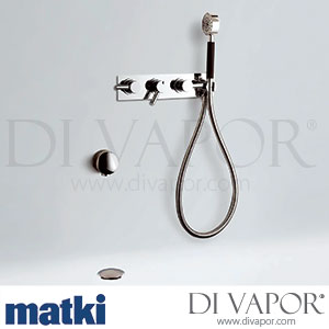 Matki 2216 Absolute Dual Outlet Thermostatic Shower Mixer, Bath Filler + Handset Spare Parts