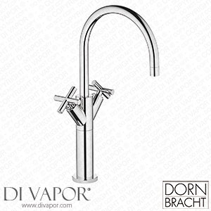 Dornbracht Tara. Cross Head Mono Basin Mixer with Raised Base 2253389200 Spare Parts