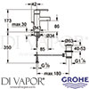 Grohe 23001000 Mixer Spare Diagram