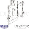 Grohe Eurostyle Cosmopolitan Four-Hole Single-Lever Bath Combination Spares