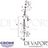 Grohe Eurodisc Cosmopolitan Single-Lever Basin Mixer S-Size Tap Spares