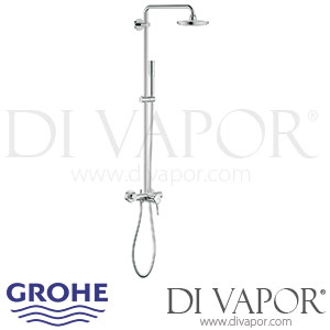 Grohe Euphoria Concetto System 180 Shower System ingle Lever Mixer Spare Parts