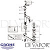 Grohe Veris Single-Lever Basin Mixer M-Size Spares