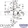 Grohe 23090000 Mixer Spare Diagram