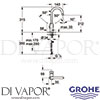 Grohe 23096000 Mixer Spare Diagram