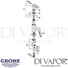 Grohe Quadra Basin Mixer S-Size Tap Spares