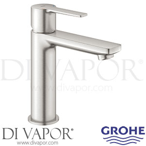 Grohe 23106DC1 Lineare Supersteel Single-Lever Basin Mixer (1/2 Inch) S-Size Tap Spare Parts