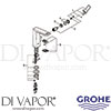 Grohe 23112000 Mixer Spare Diagram