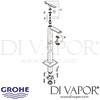 Grohe Allure Brilliant Single-Lever Basin Mixer XXL-Size Tap Spares
