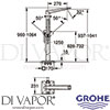 Grohe 23119A00 Mixer Spare Diagram