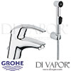 Grohe Eurosmart Single-Lever Basin Mixer S-Size Spare Parts