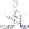 Grohe 2312700E Mixer Spare Diagram