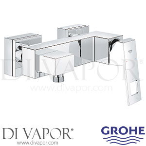 Grohe 23145000 Eurocube Single-Lever Shower Mixer (1/2 Inch) Spare Parts