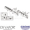 Grohe 23145000 Mixer Spare Diagram