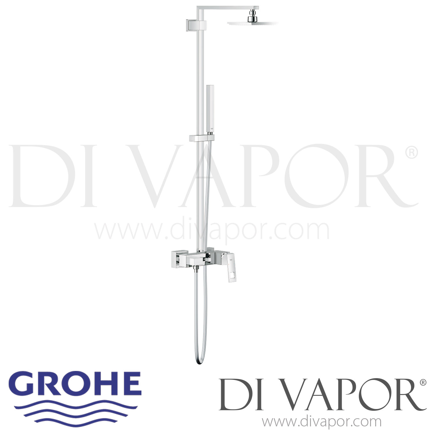 grohe eurocube shower system
