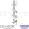 Grohe 23161000 Mixer Spare Tech Diagram