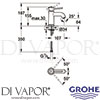 Grohe 23162000 Mixer Spare Diagram