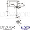 Grohe 23165000 Mixer Spare Diagram