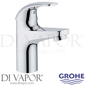 Grohe 23165000 BauCurve Single Lever Basin Mixer (1/2 Inch) Spare Parts