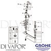 Grohe 23171000 Mixer Spare diagram