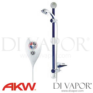 AKW 23180WH Luda Electric Shower 10.0kW - White - Spare Parts