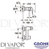 Grohe 23193000 Mixer Spare Diagram