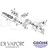 Grohe 23193000 Mixer Spare Tech Diagram