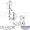 Grohe 23202000 Mixer Spare Tech Diagram