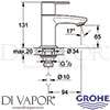 Grohe 23203000 Spare Diagram