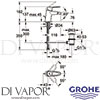Grohe 23218000 Mixer Spare Diagram
