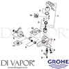 Grohe 23221000 Mixer Spare Tech Diagram