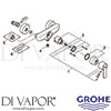 Grohe 23227000 Mixer Spare diagram