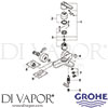 Grohe 23230000 Mixer Spare Diagram