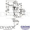 Grohe 23231000 Mixer Spare Diagram
