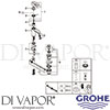 Grohe 23231000 Mixer Spare Tech Diagram