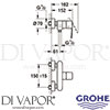 Grohe 23232000 Mixer Spare Diagram