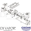 Grohe 23232000 Mixer Spare Tech Diagram