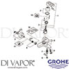 Grohe 23236000 Mixer Spare Tech Diagram