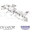 Grohe 23237000 Mixer Spare Tech Diagram