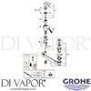 Grohe 23263000 Mixer Spare Diagram