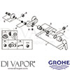 Grohe 23268000 Mixer Spare Tech Diagram