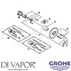 Grohe 23269000 Mixer Spare Tech Diagram