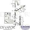 Grohe 23271000 Mixer Spare Diagram