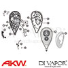 AKW-23280WH Spare Parts