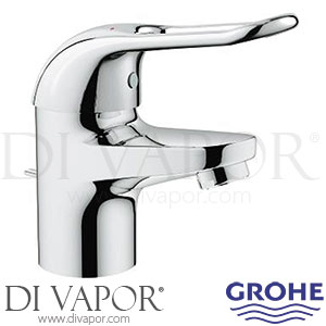 Grohe 23290000 Euroeco Special Single-Lever Basin Mixer (1/2 Inch) Spare Parts